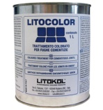 Цветная обработка цементных швов litocolor