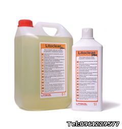 Кислотная чистящая жидкость для очистки напольных и настенных керамических покрытий Litoclean Plus